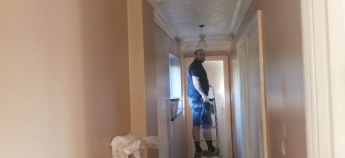 landing start painting